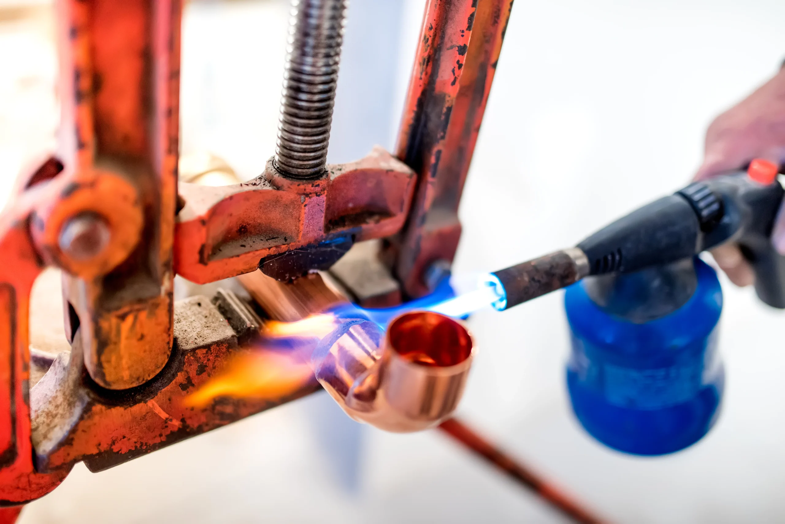 Oxy-acetylene welding and repair work
