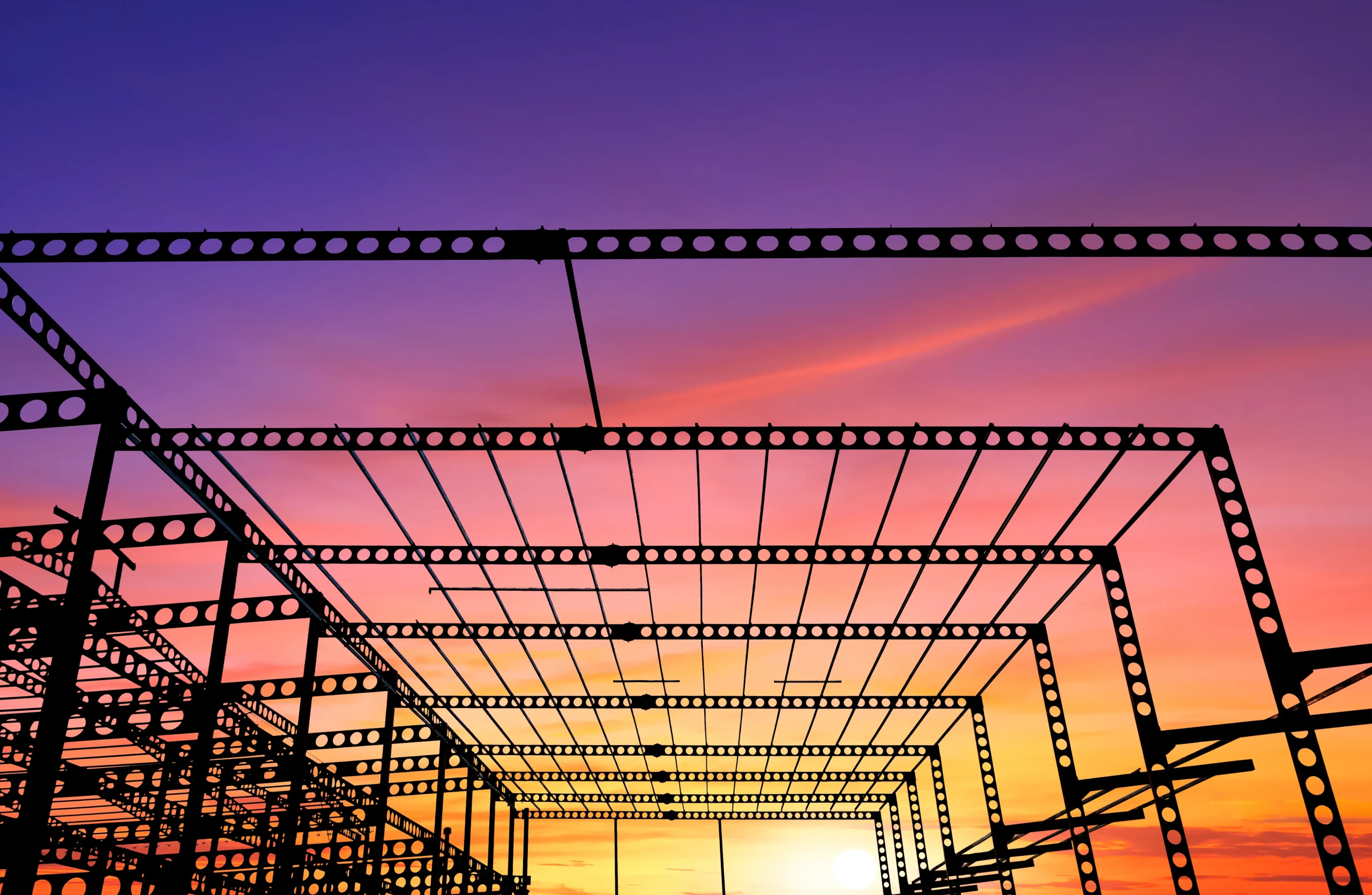 Structural steel fabrication