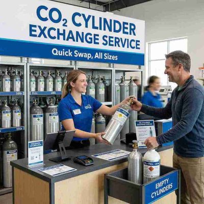 CO₂ Cylinder Exchange Service – Quick Swap, All Sizes (2)