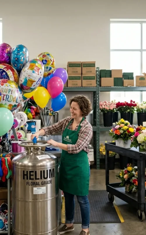 Helium Supply for Every Floral Retail Need