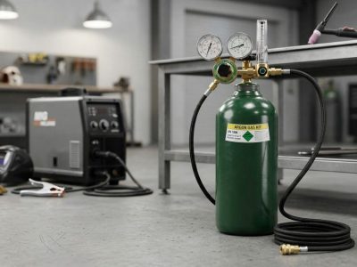 WeldingArgonGasKitCylinderRegulatorFlowmeter